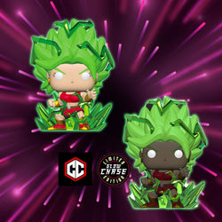Dragon Ball Super- Kale Energy Funko Pop #819 (Glow Chase and Chalice Exclusive)