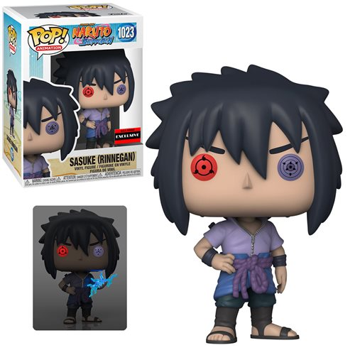 Naruto Sasuke Uchiha Rinnegan Pop! Vinyl Figure - AAA Anime Exclusive (chance of chase)