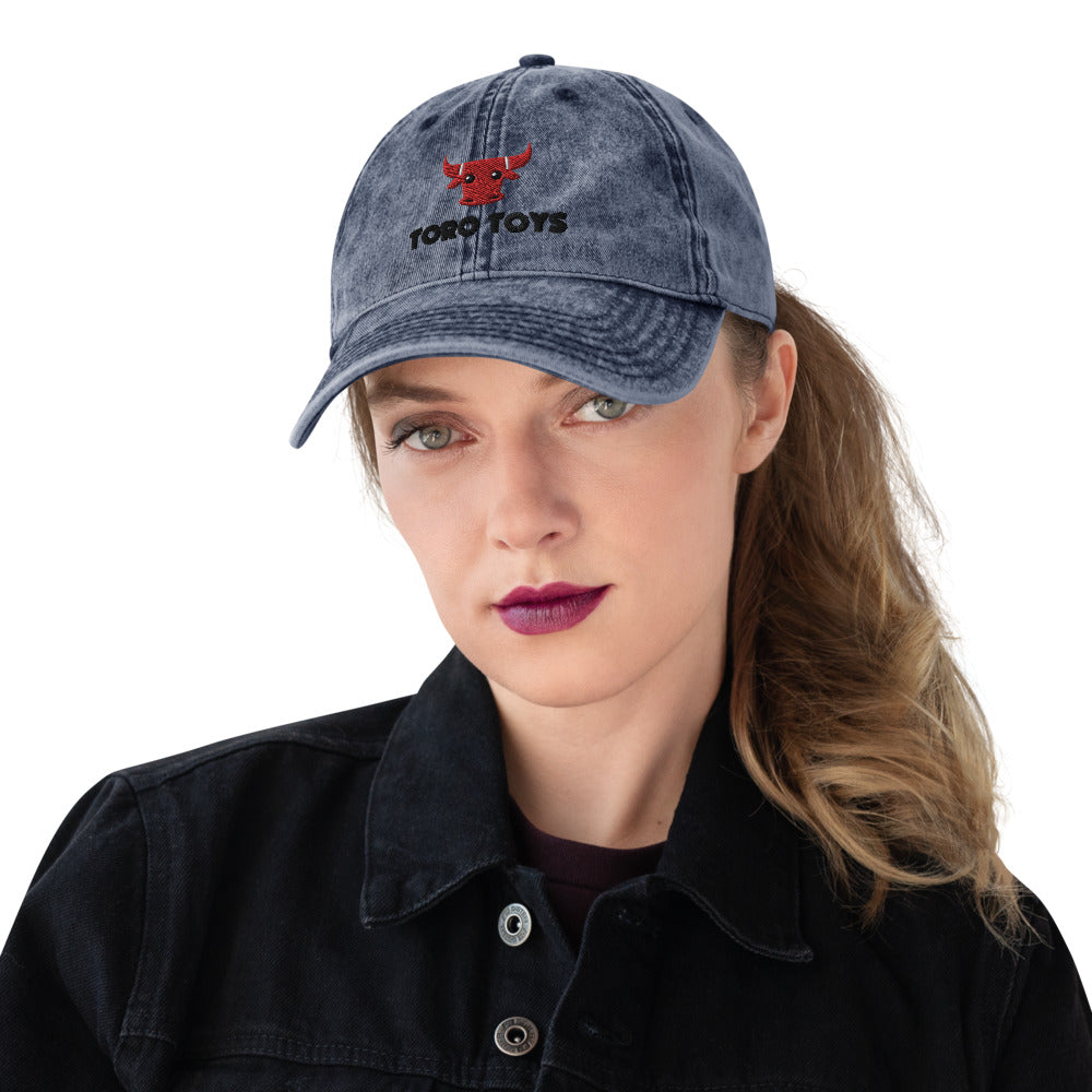 Toro Toys Unisex Vintage Cotton Twill Cap