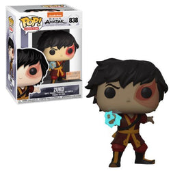 Funko Pop! Animation Avatar: The Last Airbender Zuko Lightning Glow-in-the-Dark Vinyl Figure - BoxLunch Exclusive
